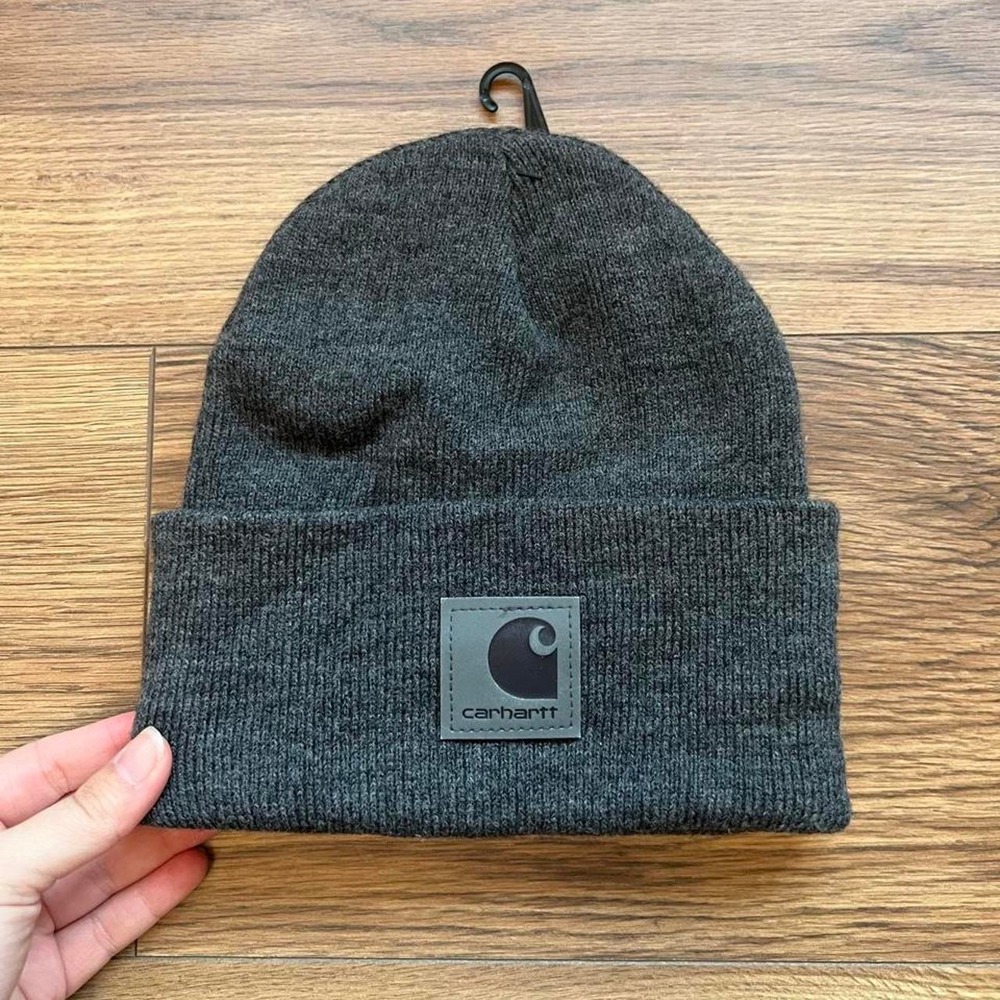 Carhartt Acrylic Watch Hat Beanie Coal Heather Grey OS